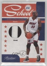 2010-11 Prestige Old School Materials Prime 49/49 Alonzo Mourning #17 HOF 7y2