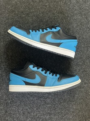 Nike Jordan 1 Low 43 Schwarz Blau