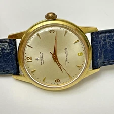 Vintage 1960S Hamilton Masterpiece Thin-O-Matic Automatic 10K GF  Men's Watch