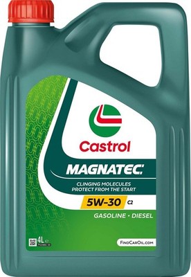 Oil Magnatec Engine Car Lubricant Start Stop - 5W30 C2 Q3 4L CASTROL