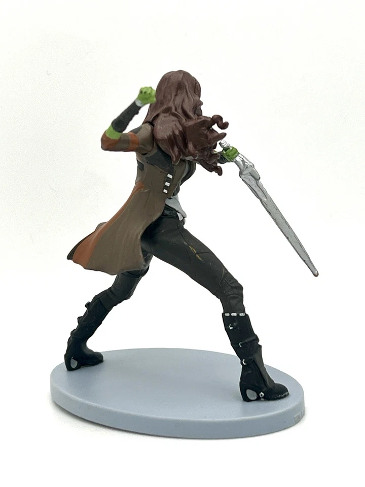 Figura PVC Disney Marvel Guardianes de la Galaxia Gamora 3.5" Alto Foto 2 de 4