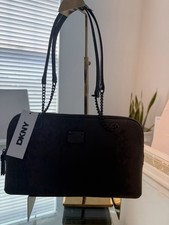 DKNY Bryant MD TZ Satchel Bag Black NWT 198.00