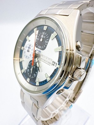 Vintage SEIKO V657-9030 Mild Seven Ski Rally 2000 Limited Edition