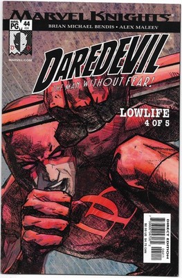 Daredevil Vol. 2 #44 (Legacy 424) (Marvel Comics April 2003) Bendis Maleev