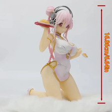 Anime Super sonico Cheongsam 16cm PVC character New no box toy