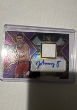 2022-23 Panini Select - Rookie Jersey Autographs Johnny Davis #RJA-JDV Purple...