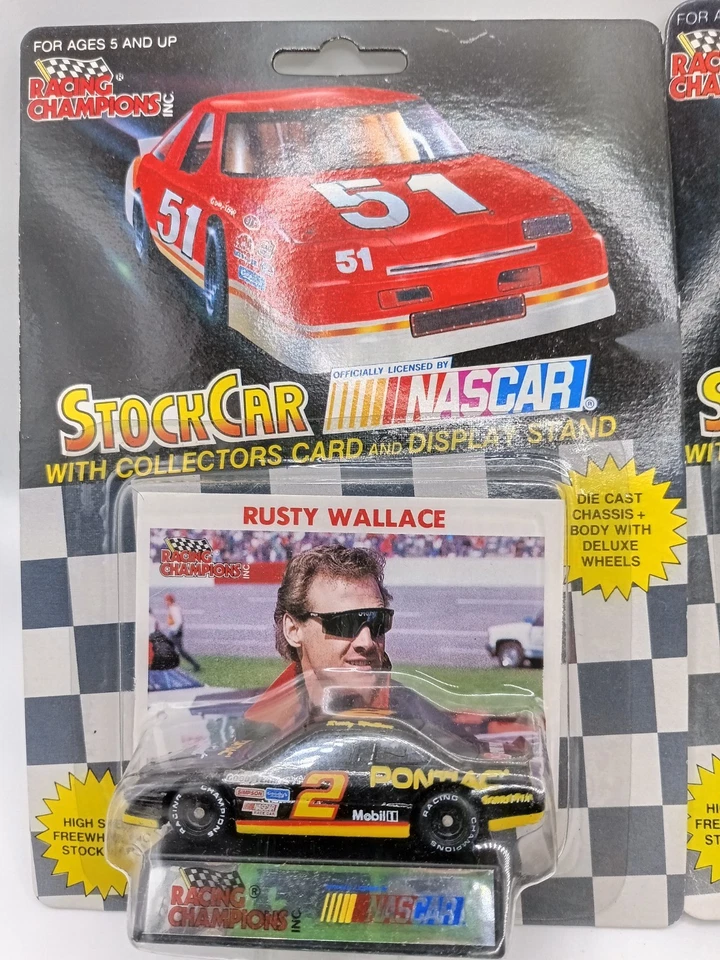 Lote (13) diecast vintage Racing Champions NASCAR con tarjetas - juego de coleccionista Foto 3 de 4