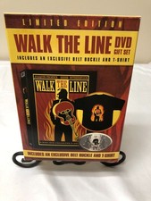 Walk the Line Limited Edition DVD with Belt Buckle+ T-Shirt SEALED!