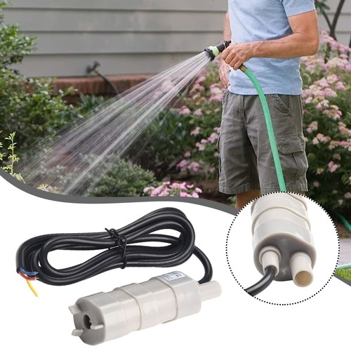 12V Water Pump Submersible Pump 1000L/H 18W For Garden Sprinklers Small - Picture 6 of 14