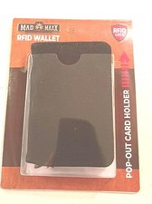 RFID-Blocking Men  s Bifold Pop-Up Wallet Carbon Fiber with Money Clip, Mens Gift