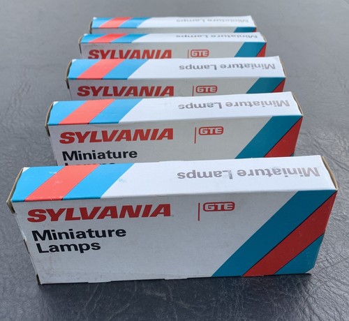 LOT OF 50 SYLVANIA 1157 Miniature Lamps Bulbs