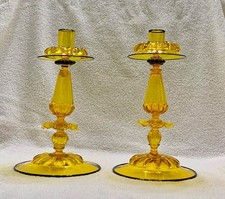 Steuben Glass Candlestick for sale | eBay