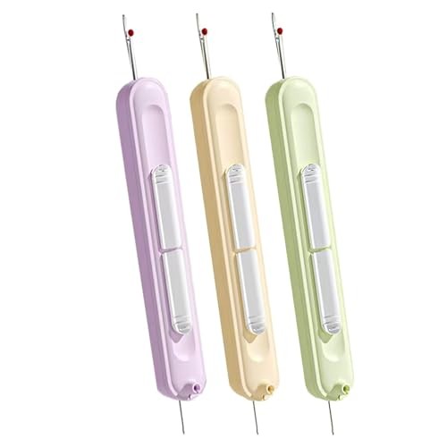 Upgraded 2-in-1 Needle Threader and Seam Ripper Tool for Easy Needle 3PCS - Picture 2 of 7