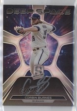 2022 Panini Chronicles Spectra Deep Space Signatures Corbin Burnes Auto v9t