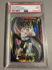 2024 Panini Select - Caleb Williams BEARS Rookie Red & Yellow Shock #114 - PSA 9