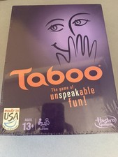 Taboo gioco da tavolo di Hasbro Gaming. Gioco party game da collezione nuovo sigillato 