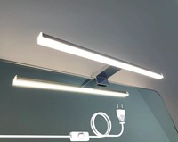 Spiegelleuchte Bad Schalter LED IP44 Wasserdicht Neutralweiß 4000K 800Lm 40Cm