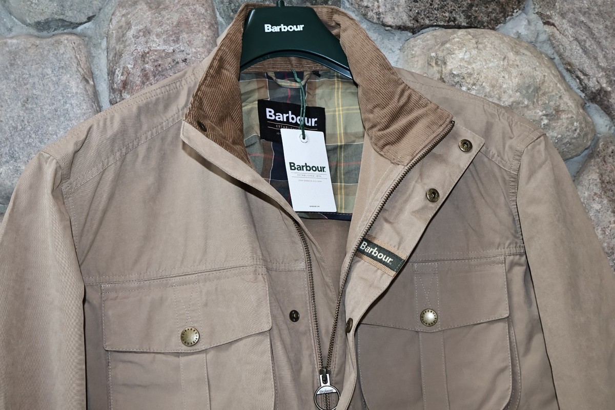 Barbour Sanderling Casual Jacket Coat Beige MCA0430BE31 UK Sizing