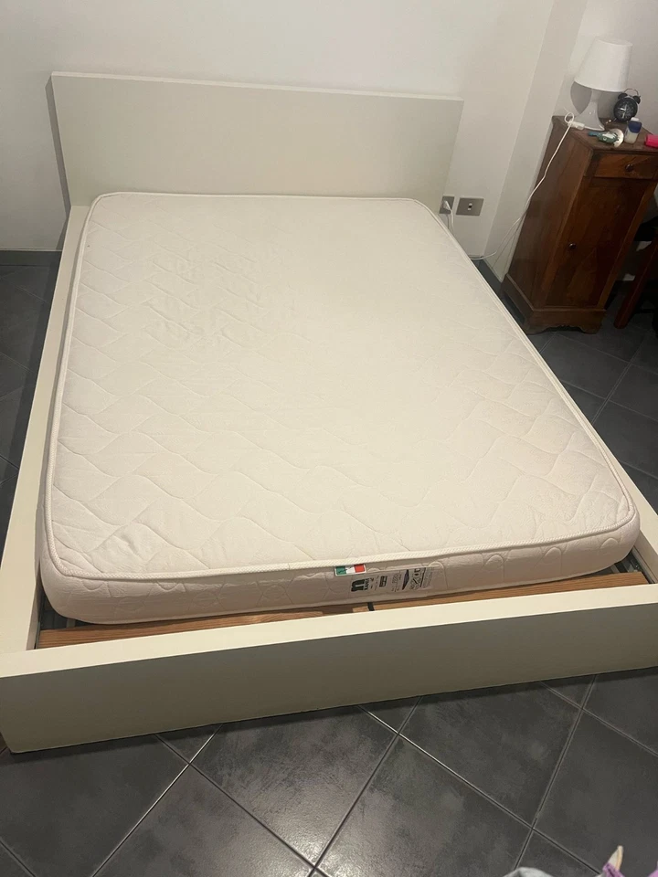 letto una piazza e mezza con materasso - Immagine 2 di 4