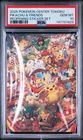 2025 POKEMON CENTER TOHOKU REOPENING STICKER SET PIKACHU & FRIENDS PSA 10