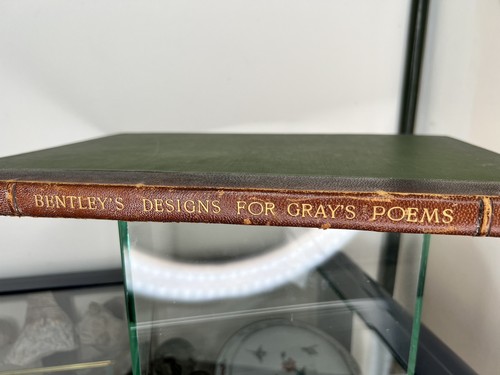 1753 1st Ed: Designs by R Bentley for Six Poems by T Gray Illustrated Engraved - Imagen 2 de 24