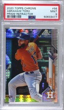 2020 Topps Chrome Prism Refractor Abraham Toro #56 PSA 9 MINT 8d2