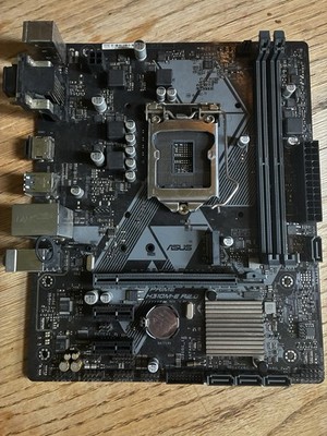 ASUS Prime 310H-M R2.0 Motherboard with I5-9400F CPU and Intel Cooler