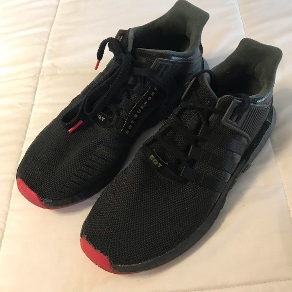 ADIDAS EQT SUPPORT 93/17 Core Black men display picture 1