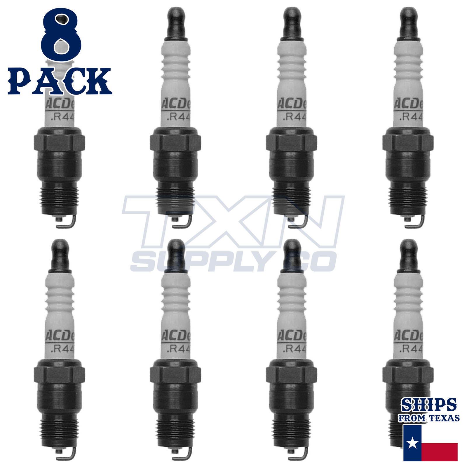 ACDelco R44TS Spark Plugs 8 Pack