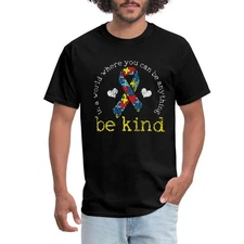 Autism Awareness Be Kind Men's T-Shirt