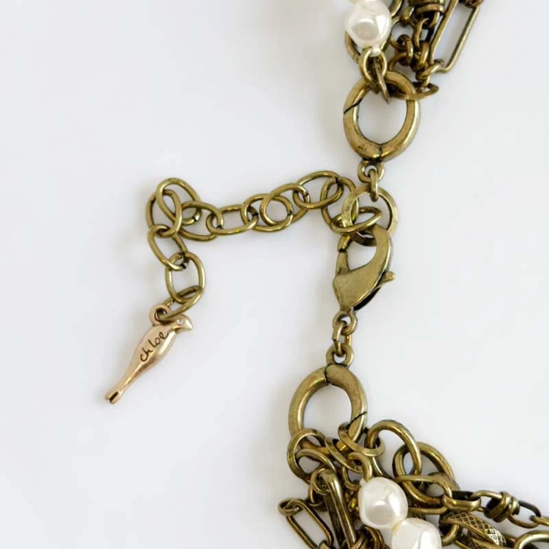 18" c+i Chloe&Isabel Multi-strands Necklace Retro Women Party Vacation Jewelry - Image 3 of 4