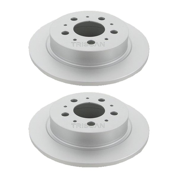 2 Bremsscheiben Voll Ø 265 Mm Triscan Bremsen-Expertise FüR U.A. Volvo 740-image