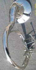 HAHAPA SOUSAPHONE HANDMADE SILVER 16" SOUSAPHONE BRASS MADE TUBA FREE SHIPPING