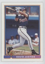 1991 Bowman David Justice #574 5hy
