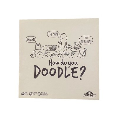 How Do You Doodle? Brettspiel Das schnelle Zeichenspiel von Outset Neu Versiegelt