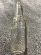 Vintage Brownie Embossed Mascots 7oz Soda Bot...