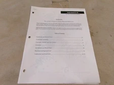 WISCONSIN ROBIN ENGINE MODEL W1-150 STANDARD SPECIFICATION 800827 PARTS MANUAL