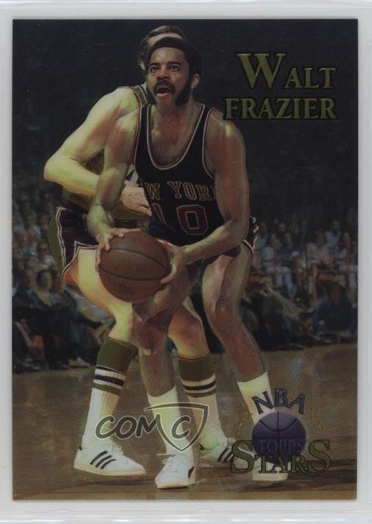 1996 Topps Stars Finest Walt Frazier #17 HOF 11pj