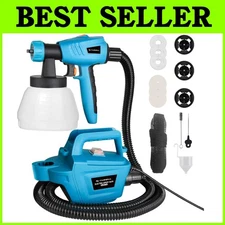 High Power Electric Paint Sprayer, 3 Nozzles, 3 Patterns