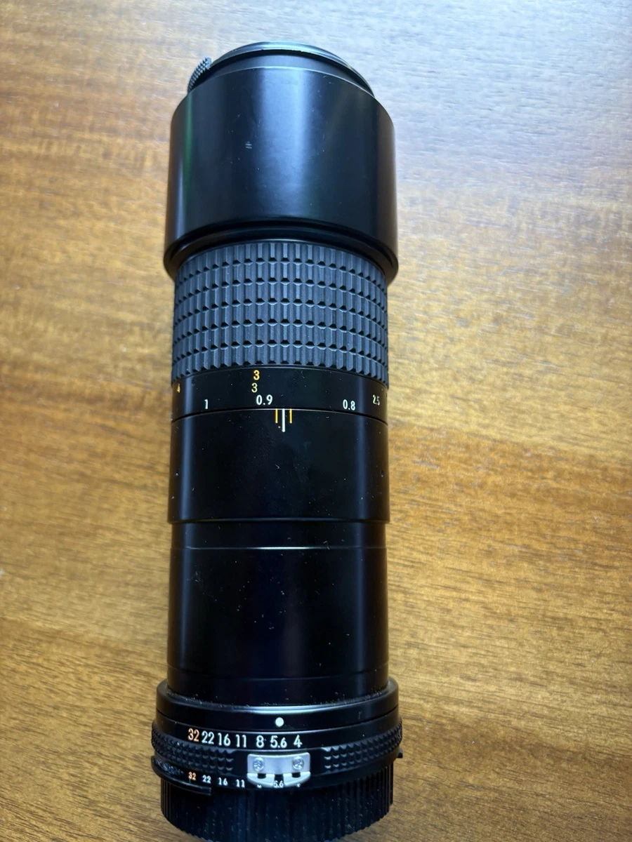 Nikon Micro NIKKOR f/4 Camera Lenses 200mm Focal for sale | eBay