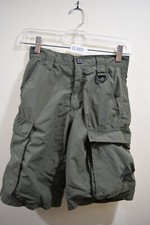 Boy Scout YOUTH M Lined Swim QUICK DRY Nylon Green Shorts 25x9.5 RARE BSA G385