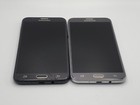 Lot of 2 - Samsung Galaxy J7 - Sm-J727 - 16Gb - Silver/Black - Parts (0530Q)