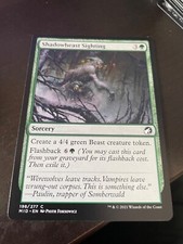 Shadowbeast Sighting Innistrad: Midnight Hunt Regular