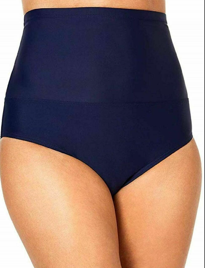Island Escape High-waist Tummy Control Top Bikini Bottoms ...
