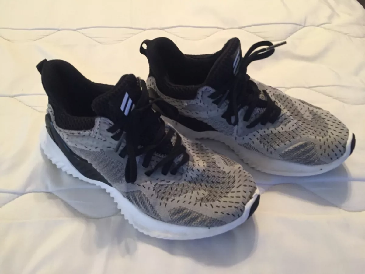 Adidas Kids Alphabounce Beyond Running Shoes Size 4 Youth DB1417