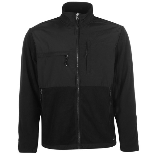 Gelert Mens Hybrid Fleece Jacket Top 