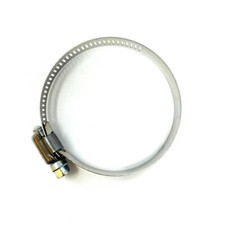 2 Pcs Worm Gear Hose Clamp, 1-13/16" to 2-3/4", 46-70 mm