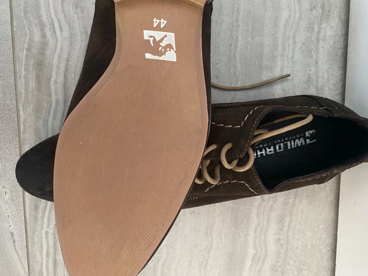 Wild Rhino brown lace up shoes size 10 eBay