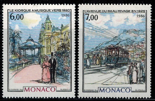 Monaco Stamp No. 1543 -- 1544 New ** MNH