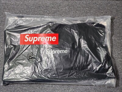 Supreme Box Logo Hooded Black Sweatshirt 2023 Men's Hoodie Sz